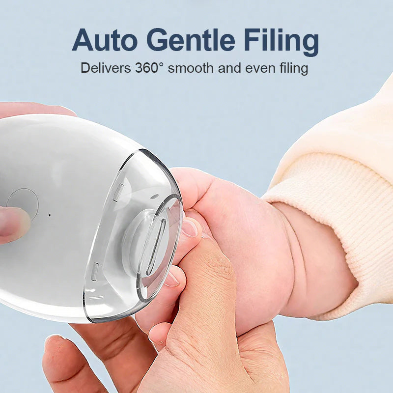 Electric Nail Clipper 🔥🔥🔥  LED light is clear at night, automatic nail grinder, say goodbye to flying nails