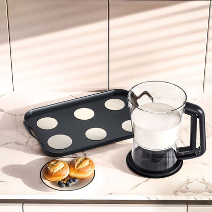 Pancake Cupcake Batter Dispenser with Cleaning Brush, BPA Free, Foldable Batter Separator for Cupcakes, Pancakes, Cookies, Cakes, Waffles - Perfect Baking Tool for Cupcake, Waffle, Muffin Mixes Or Any Baked Goods