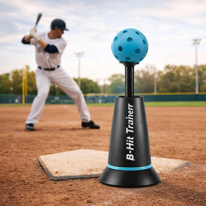 Baseball Training Tee Ball Popper,Pop Up Baseball Trainer,Hitting Tee for Perfect Swings,Batting Machine for Practicing Hitting Without a Pitcher
