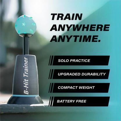 Baseball Training Tee Ball Popper,Pop Up Baseball Trainer,Hitting Tee for Perfect Swings,Batting Machine for Practicing Hitting Without a Pitcher