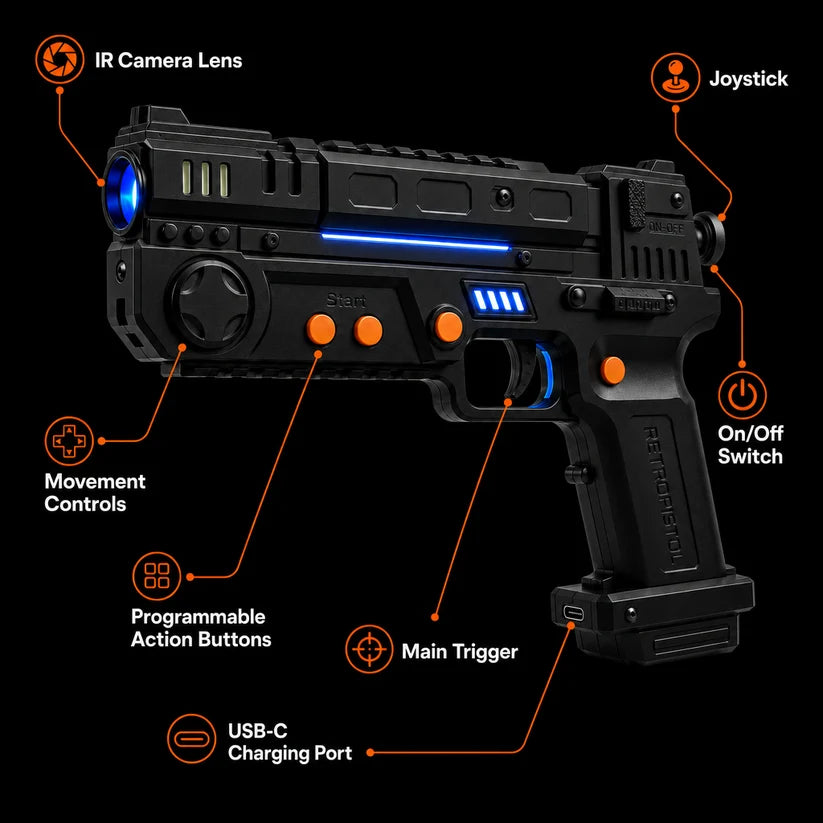 🔥 Wireless Retro Arcade Gaming System