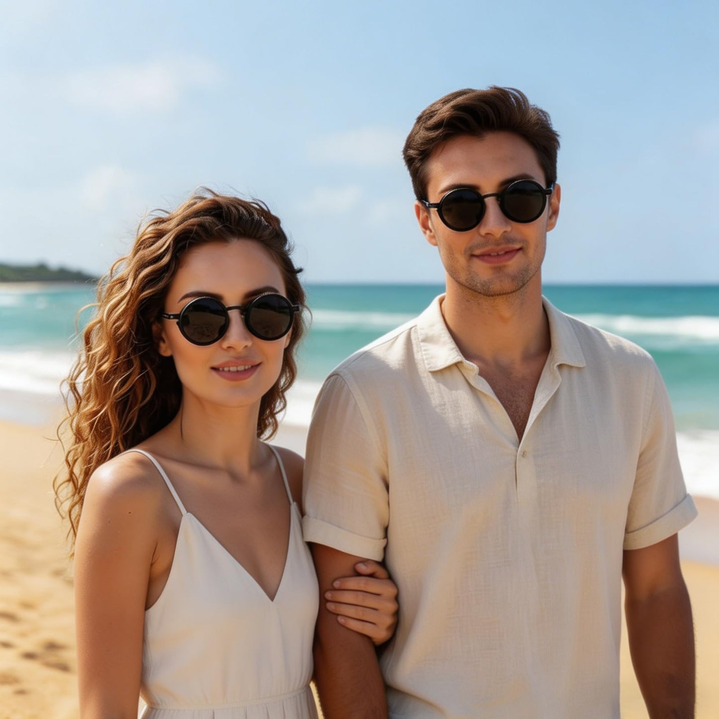 Adjustable Tint Sunglasses, 1–9 Gear Manual Dimming Polarized UV400, Retro Round Metal Frame Steampunk Sunglasses