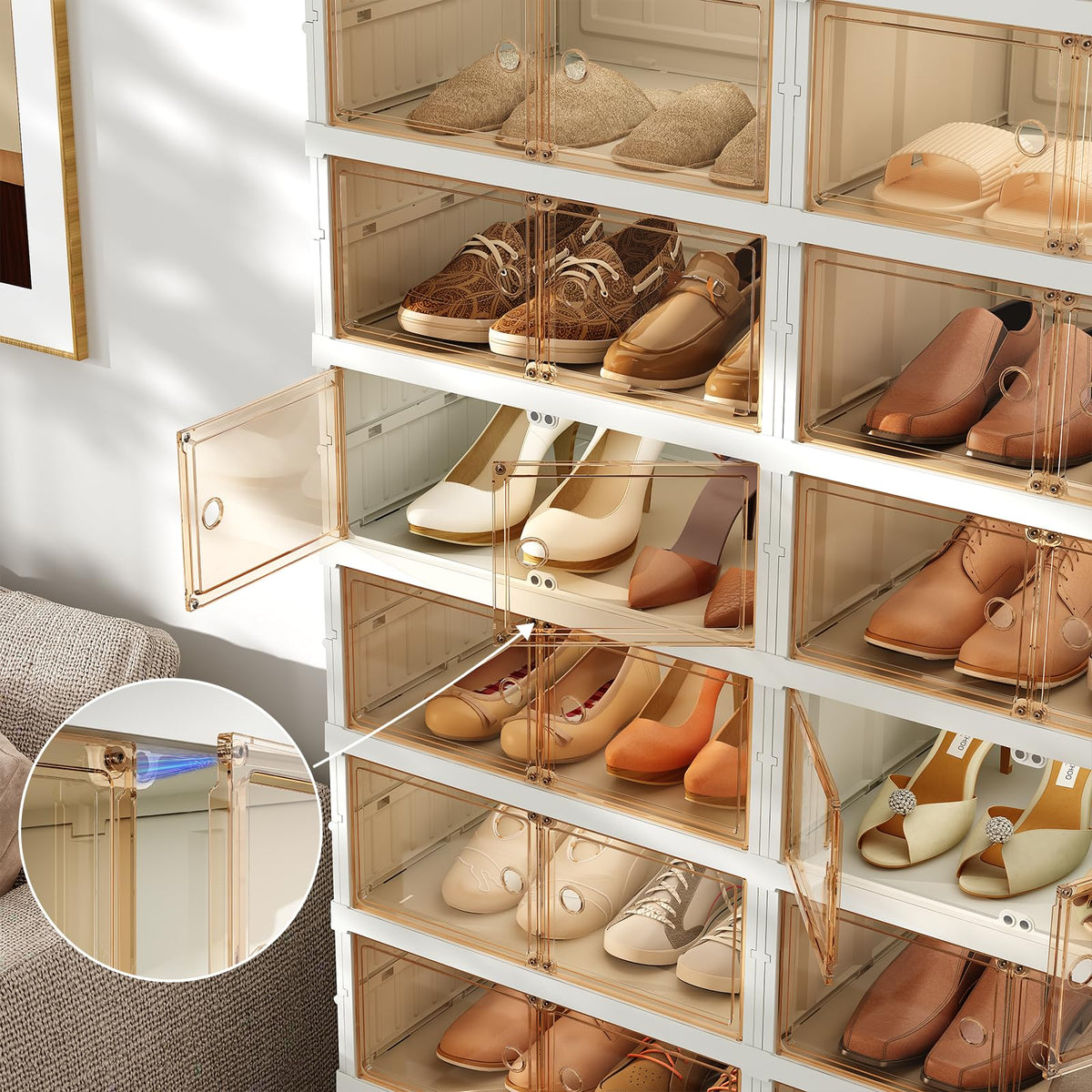 🔥Limited-time offer🔥Organize all your shoes in minutes,everything clearly visible at a glance