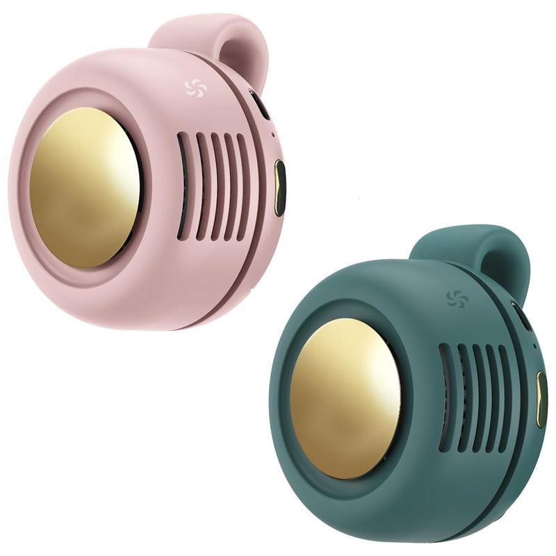 🔥Buy 2 get free shipping🔥Portable Silent Mini Bladeless Fan Clip On, Small Fan Clip on for Shirt & Waist, Adjustable 3-Speed Suspended Whirlwind Fans, For Outdoor & Travel & Office, Travel Accessories, Gift