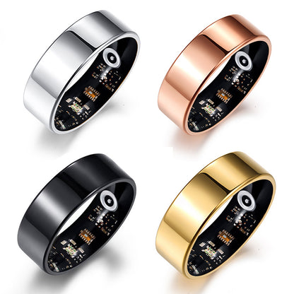 Smart Ring for Women & Men, Smart Ring Health Tracker, Blood Oxygen & Heart Rate Monitor, Long Lasting Battery Sleep Ring, Waterproof Fitness Ring