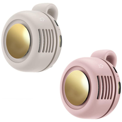 🔥Buy 2 get free shipping🔥Portable Silent Mini Bladeless Fan Clip On, Small Fan Clip on for Shirt & Waist, Adjustable 3-Speed Suspended Whirlwind Fans, For Outdoor & Travel & Office, Travel Accessories, Gift